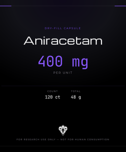 Aniracetam  Dry-Fill Capsule 120ct/400mg/48g