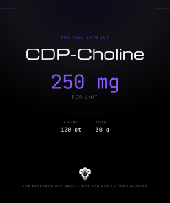 CDP-Choline (Citicoline)  Dry-Fill Capsule 120ct/250mg/30g