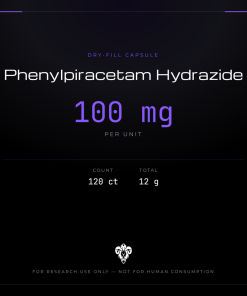 Phenylpiracetam Hydrazide  Dry-Fill Capsule 120ct/100mg/12g