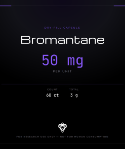 Bromantane  Dry-Fill Capsule 60ct/50mg/3g