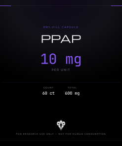 PPAP (Phenylpropylaminopentane)  Dry-Fill Capsule 60ct/10mg/600mg