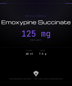 Emoxypine Succinate  Dry-Fill Capsule 60ct/125mg/7.5g