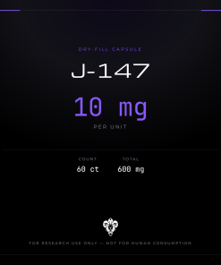 J-147  Dry-Fill Capsule 60ct/10mg/600mg