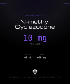 N-methyl Cyclazodone 	 Dry-Fill Capsule 60ct/10mg/600mg