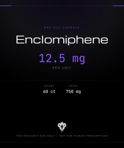 Enclomiphene  Dry-Fill Capsule 60ct/12.5mg/750mg