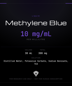 Methylene Blue  Liquid Dropper 30ml/10mg per ml/300mg