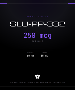 SLU-PP-332  Dry-Fill Capsule 60ct/250mcg/15mg