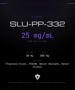 SLU-PP-332  Aliquot Vial 10ml/25mg per ml/250mg