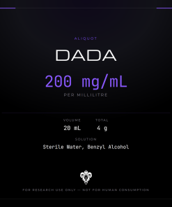 DADA  Aliquot Vial Amino 20ml/200mg per ml/4g