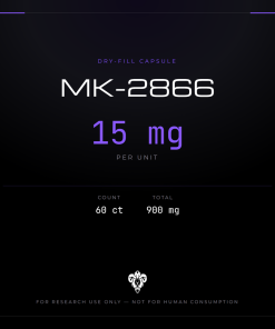 MK-2866  Dry-Fill Capsule 60ct/15mg/900mg