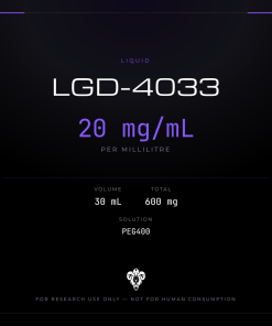 LGD-4033 (Ligandrol)  Liquid Dropper 30ml/20mg Per ml/600mg