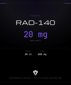 RAD-140 (Testolone)  Tablets 30ct/20mg/600mg
