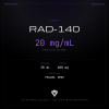 RAD-140 (Testolone)  Liquid Dropper 30ml/20mg per ml/600mg