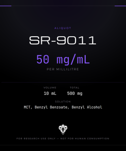 SR-9011  Aliquot Vial 10ml/50mg per ml/500mg