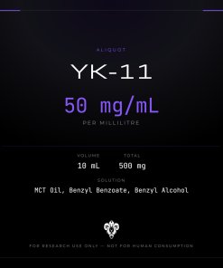 YK-11 (Myostine)  Aliquot Vial 10ml/50mg per ml/500mg