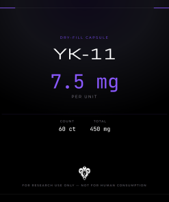 YK-11 (Myostine)  Dry-Fill Capsule 60ct/7.5mg/450mg