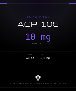 ACP-105  Dry-Fill Capsule 60ct/10mg/600mg