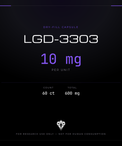 LGD-3303  Dry-Fill Capsule 60ct/10mg/600mg
