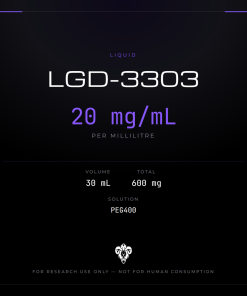 LGD-3303  Liquid Dropper 30ml/20mg per ml/600mg
