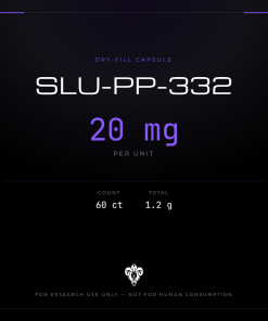 SLU-PP-332  Dry-Fill Capsule 60ct/20mg/1.2g