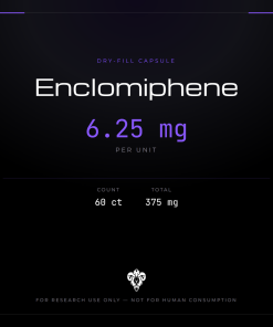 Enclomiphene  Dry-Fill Capsule 60ct/6.25mg/375mg