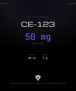 CE-123  Dry-Fill Capsule 60ct/50mg/3g