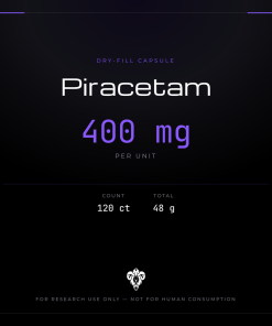 Piracetam  Dry-Fill Capsule 120ct/400mg/48g