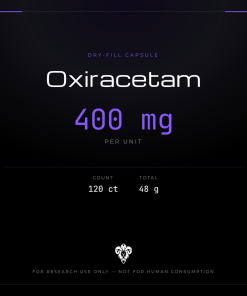 Oxiracetam  Dry-Fill Capsule 120ct/400mg/48g