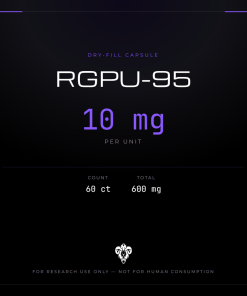 RGPU-95 (p-CL-Phenylpiracetam)  Dry-Fill Capsule 60ct/10mg/600mg