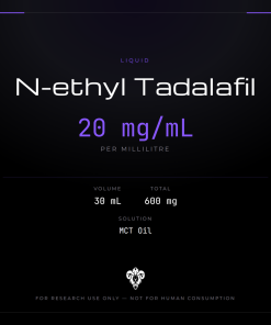 N-ethyl Tadalafil  Liquid Dropper 30ml/20mg Per ml/600mg