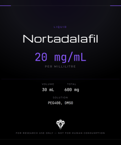 Nortadalafil  Liquid Dropper 30ml/20mg Per ml/600mg