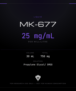 MK-677 (Ibutamoren)  Liquid Dropper 30ml/25mg Per ml/750mg