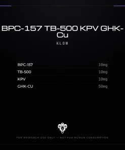 BPC-157 Thymosin Beta-4 KPV GHK-Cu (KLOW)