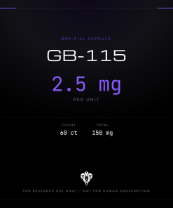 GB-115  Dry-Fill Capsule 60ct/2.5mg/150mg