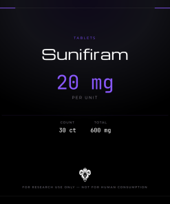 Sunifiram ( Tablets 30ct/20mg/600mg )