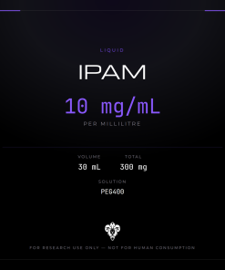 IPAM (Indolepropionamide)  Liquid Dropper 30mL/10mg Per mL/300mg